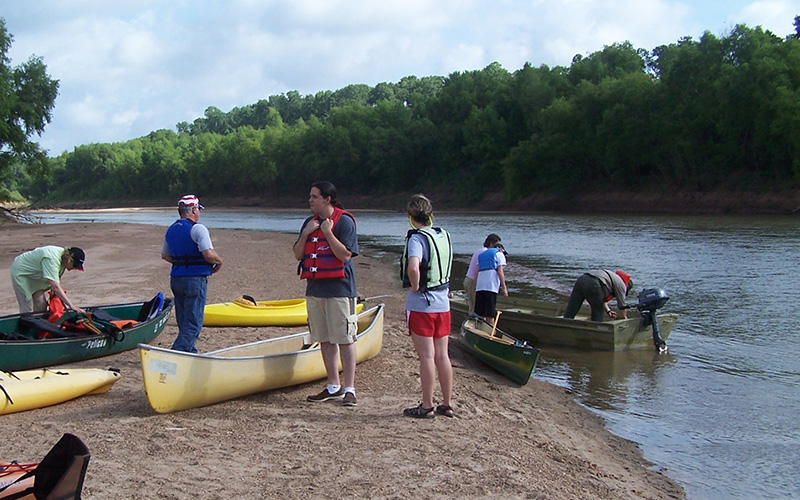 Brazos River Paddle Trail in Fort Bend County, Texas